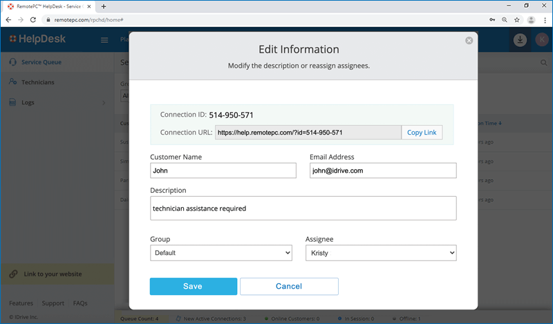 Remote Access Logs