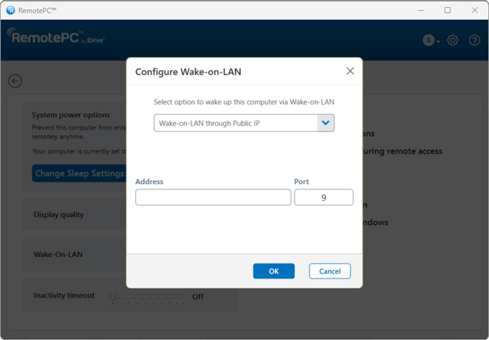 RemotePC_Prefrences_ConfigureWakeOnLAN_IP