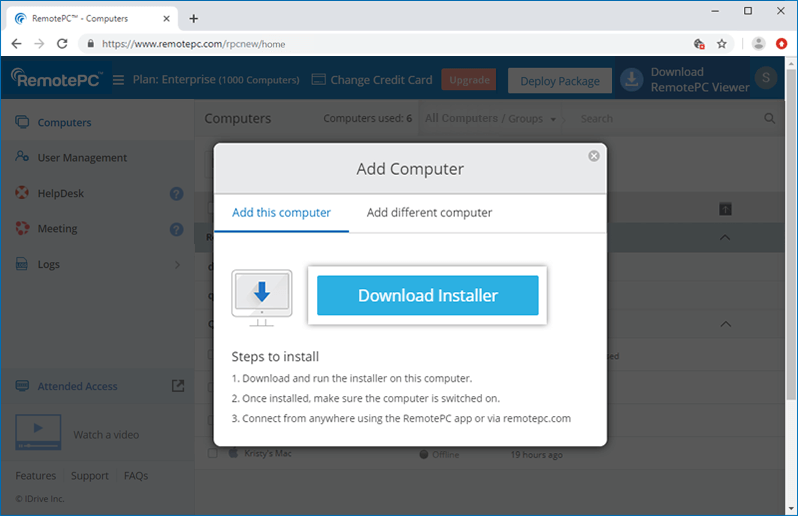 enterprise remote access