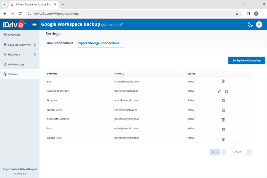 Google Workspace Backup